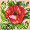 Мак Ткань с рисунком Матренин посад