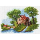 Голландский пейзаж Ткань с рисунком Матренин посад
