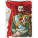 Император Николай II Канва с рисунком для вышивки Матренин посад