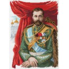 Император Николай II Ткань с рисунком Матренин посад