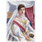 Императрица Александра Фёдоровна Ткань с рисунком Матренин посад