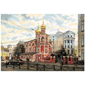 Славянская Площадь Ткань с рисунком Матренин посад