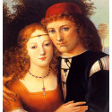 Любовь Ромео и Джульеты Канва с рисунком для вышивки Матренин посад