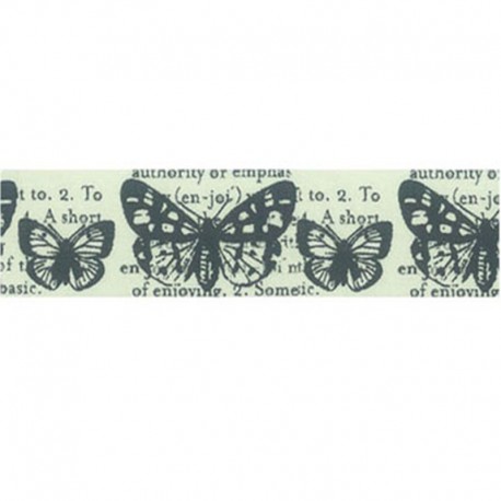 Бабочки Декоративный полупрозрачный скотч Stamperia