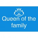 Королева семьи Трафарет 10х15 см Marabu