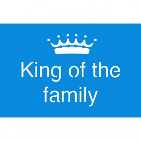 king of the family Трафарет 10х15 см Marabu