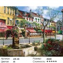 Европейский городок Раскраска картина по номерам на холсте Белоснежка