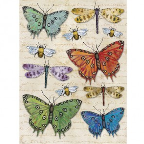 Бабочки, стрекозы Стикеры для скрапбукинга, кардмейкинга K&Company