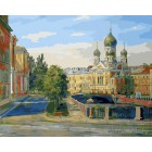 Свято-Исидоровская церковь.Санкт-Петербург Раскраска картина по номерам акриловыми красками на холсте