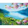 Чудесная весна Раскраска картина по номерам акриловыми красками на холсте 