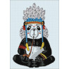 Раскладка Хиппи панда Алмазная вышивка мозаика Гранни