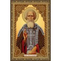 Святой преподобный Сергий Радонежский Алмазная частичная мозаика на подрамнике Color Kit