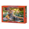 Коробка Тигр у воды Пазлы Castorland
