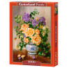 Коробка Нежные цветы в вазе Пазлы Castorland