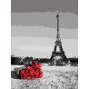 Букет из Парижа Раскраска картина по номерам на холсте