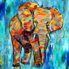 Яркая Африка Алмазная картина-раскраска Color Kit