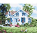 Родительский дом Раскраска картина по номерам на холсте