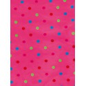 Круги разноцветные на розовом Бумага для декопатча Decopatch