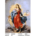 Дева Мария Раскраска картина по номерам на холсте 