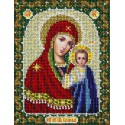 Богородица Казанская Набор для частичной вышивки бисером Паутинка 
