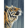 Раскладка Индийский тигр Алмазная вышивка мозаика Гранни