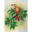 Птичка с ягодами Набор для вышивания МП Студия