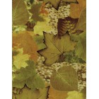 Осень листья коричнево-зеленые Бумага для декопатча Decopatch
