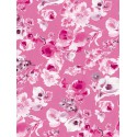 Нежные цветы на розовом Бумага для декопатча Decopatch