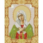 Богородица Умиление Канва с рисунком для вышивки бисером Конек