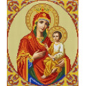 Богородица Скоропослушница Канва с рисунком для вышивки бисером Конек
