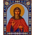 Святой Виталий Канва с рисунком для вышивки бисером Конек