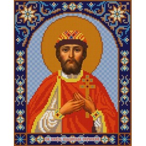 Святой Владислав Канва с рисунком для вышивки бисером Конек