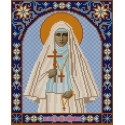 Святая Елизавета Канва с рисунком для вышивки бисером Конек