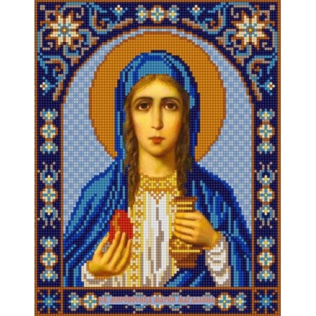 Святая Мария Магдалина Канва с рисунком для вышивки бисером Конек