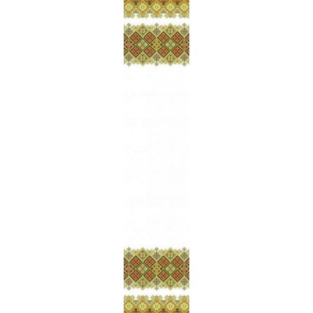 Рушник свадебный 1 Канва с рисунком для вышивки бисером Конек