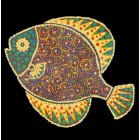 Рыбка Канва с рисунком для вышивки бисером Конек