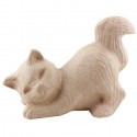 Котенок малая Фигурка из папье-маше объемная Decopatch