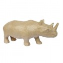 Носорог малая Фигурка из папье-маше объемная Decopatch