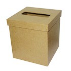 Коробка-салфетница квадрат Фигурка из папье-маше 