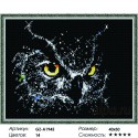 Портрет совы Алмазная мозаика вышивка на подрамнике