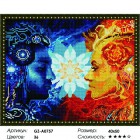 Сложность и количество цветов Инь-Янь Алмазная мозаика вышивка на подрамнике GZ-A0757