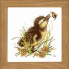 Duckling and bumble bee Набор для вышивания LanArte PN-0146977