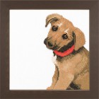  Adorable puppy Набор для вышивания LanArte PN-0008287