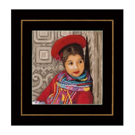  Peruvian girl Набор для вышивания LanArte PN-0149286