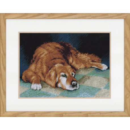  Sleeping dog Набор для вышивания LanArte PN-0147568