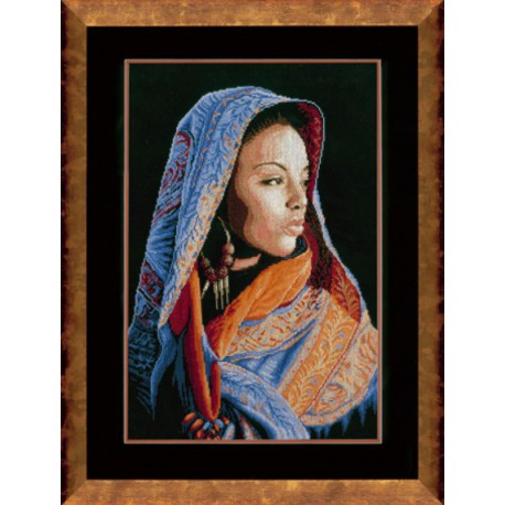  African lady Набор для вышивания LanArte PN-0149998