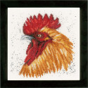  Brown rooster Набор для вышивания LanArte PN-0157490