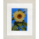  Sunflower on Blue Набор для вышивания LanArte PN-0008114