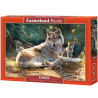 Внешний вид коробки Волки на отдыхе Пазлы Castorland C151400