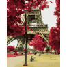  Красота Парижа Раскраска картина по номерам на холсте ZX 20725